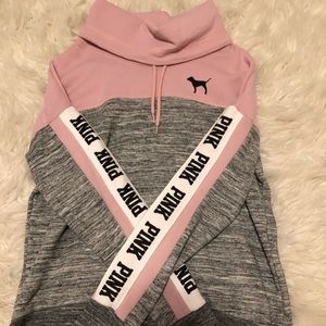 Victoria’s Secret pink cowl neck hoodie